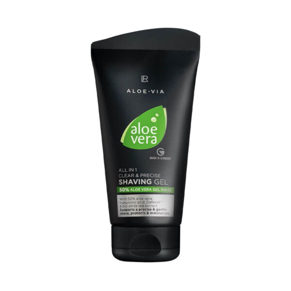 Gel da barba trasparente Aloe Vera per contorni perfetti della barba