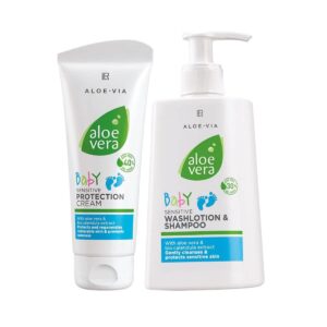 Baby Skin Care Set with Aloe Vera